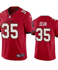 Tampa Bay Buccaneers Jamel Dean Red 2020 Vapor Limited Jersey - Mens