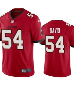 Tampa Bay Buccaneers Lavonte David Red 2020 Vapor Limited Jersey - Mens