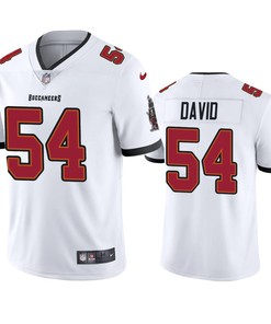 Tampa Bay Buccaneers Lavonte David White 2020 Vapor Limited Jersey - Mens