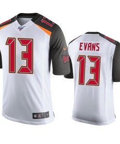 Tampa Bay Buccaneers Mike Evans White 100th Season Vapor Limited Jersey