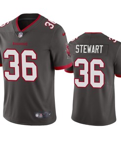 Tampa Bay Buccaneers M.j. Stewart Pewter 2020 Vapor Limited Jersey - Mens