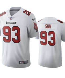 Tampa Bay Buccaneers Ndamukong Suh White 2020 Vapor Limited Jersey