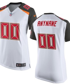 Tampa Bay Buccaneers Nike Womens Custom Game Jersey - White