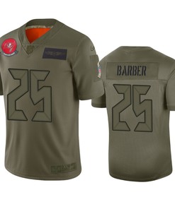 Tampa Bay Buccaneers Peyton Barber Camo 2019 Salute To Service Limited Jersey