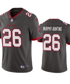 Tampa Bay Buccaneers Sean Murphy-bunting Pewter 2020 Vapor Limited Jersey - Mens