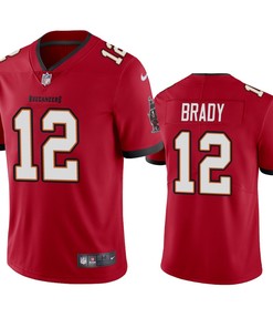Tampa Bay Buccaneers Tom Brady Red 2020 Vapor Limited Jersey - Mens