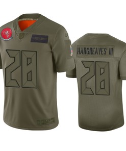 Tampa Bay Buccaneers Vernon Hargreaves Iii Camo 2019 Salute To Service Limited Jersey