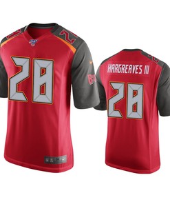 Tampa Bay Buccaneers Vernon Hargreaves Iii Red 100th Season Game Jersey