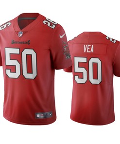 Tampa Bay Buccaneers Vita Vea Red 2020 Vapor Limited Jersey