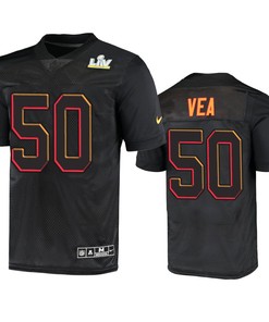 Tampa Bay Buccaneers Vita Vea Super Bowl Lv Black Limited Jersey