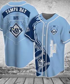 Tampa Bay Rays MLB Baseball Jersey Shirt Classic