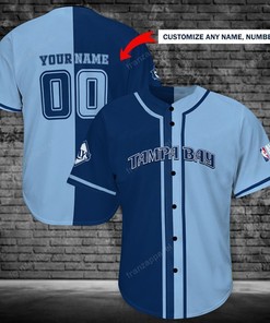 Tampa Bay Rays Personalized Baseball Jersey Shirt 123