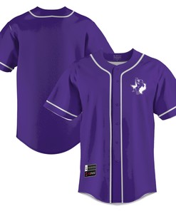 Tarleton State Texans Baseball Jersey - Purple Ncaa