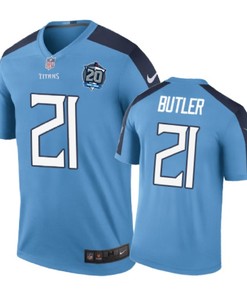 Tennessee Titans #21 Malcolm Butler Nike Color Rush Light Blue Jersey