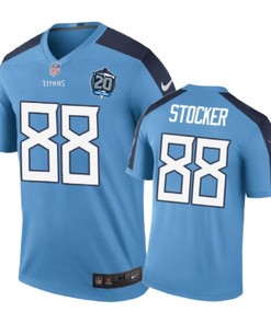 Tennessee Titans #88 Luke Stocker Nike Color Rush Light Blue Jersey