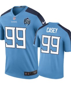 Tennessee Titans #99 Jurrell Casey Nike Color Rush Light Blue Jersey