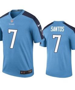 Tennessee Titans Cairo Santos Red Color Rush Legend Jersey