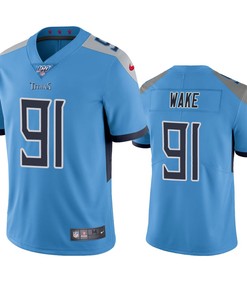 Tennessee Titans Cameron Wake Light Blue 100th Season Vapor Limited Jersey
