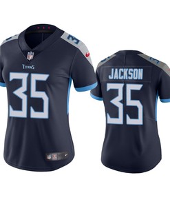 Tennessee Titans Chris Jackson Navy Vapor Limited Jersey