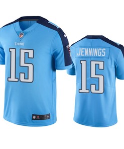 Tennessee Titans Darius Jennings Light Blue Nike Color Rush Limited Jersey