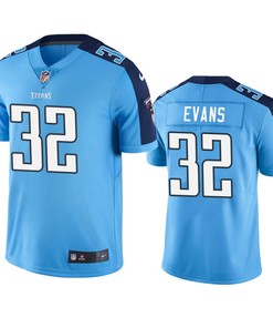 Tennessee Titans Darrynton Evans Light Blue Vapor Untouchable Limited Jersey