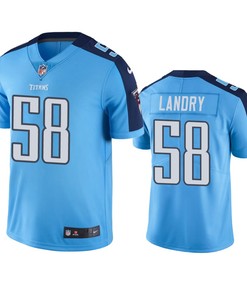 Tennessee Titans Harold Landry Light Blue Nike Color Rush Limited Jersey