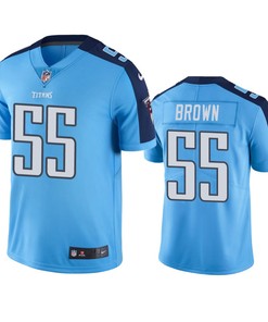 Tennessee Titans Jayon Brown Light Blue Nike Color Rush Limited Jersey