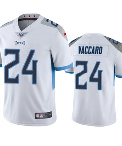 Tennessee Titans Kenny Vaccaro White 100th Season Vapor Limited Jersey