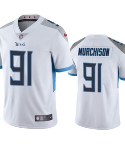 Tennessee Titans Larrell Murchison White Vapor Untouchable Limited Jersey