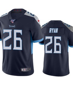 Tennessee Titans Logan Ryan Navy 100th Season Vapor Limited Jersey