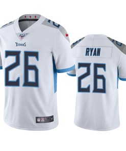 Tennessee Titans Logan Ryan White 100th Season Vapor Limited Jersey