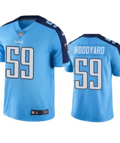 Tennessee Titans Wesley Woodyard Light Blue Nike Color Rush Limited Jersey