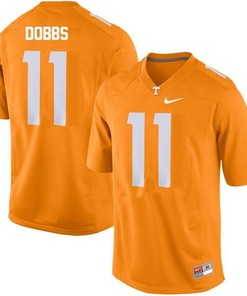 Tennessee Volunteers #11 Joshua Dobbs Orange Football Jersey