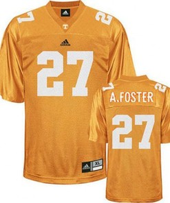 Tennessee Volunteers #27 Arian Foster Orange Football Jersey