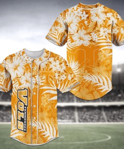Tennessee Volunteers NCAA Baseball Jersey Shirt Flower