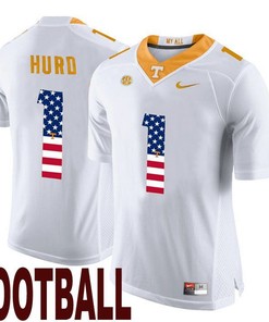 Tennessee Volunteers White Jalen Hurd NCAA Football Limited Jersey