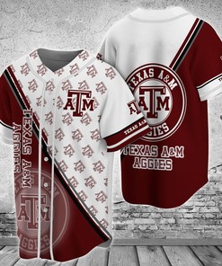 Texas A&M Aggies NCAA Baseball Jersey Shirt For Fans