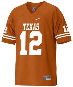 Texas Longhorns #12 Colt McCoy Orange Football Jersey