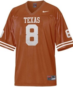 Texas Longhorns #8 Jordan Shipley Orange Football Jersey