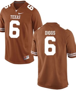 Texas Longhorns Brunt Orange Quandre Diggs Football Jersey