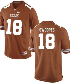 Texas Longhorns Brunt Orange Tyrone Swoopes Football Jersey