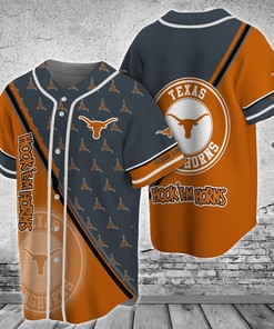 Texas Longhorns NCAA Baseball Jersey Shirt For Fans