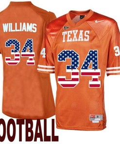 Texas Longhorns Orange Ricky Williams NCAA Football Limited Jersey