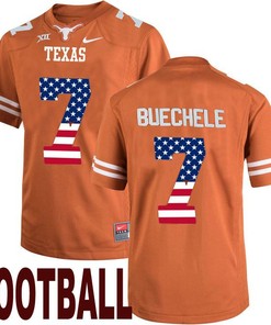 Texas Longhorns Orange Shane Buechele NCAA Football Limited Jersey