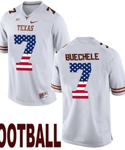 Texas Longhorns White Shane Buechele NCAA Football Limited Jersey