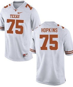 Texas Longhorns White Trey Hopkins Football Jersey