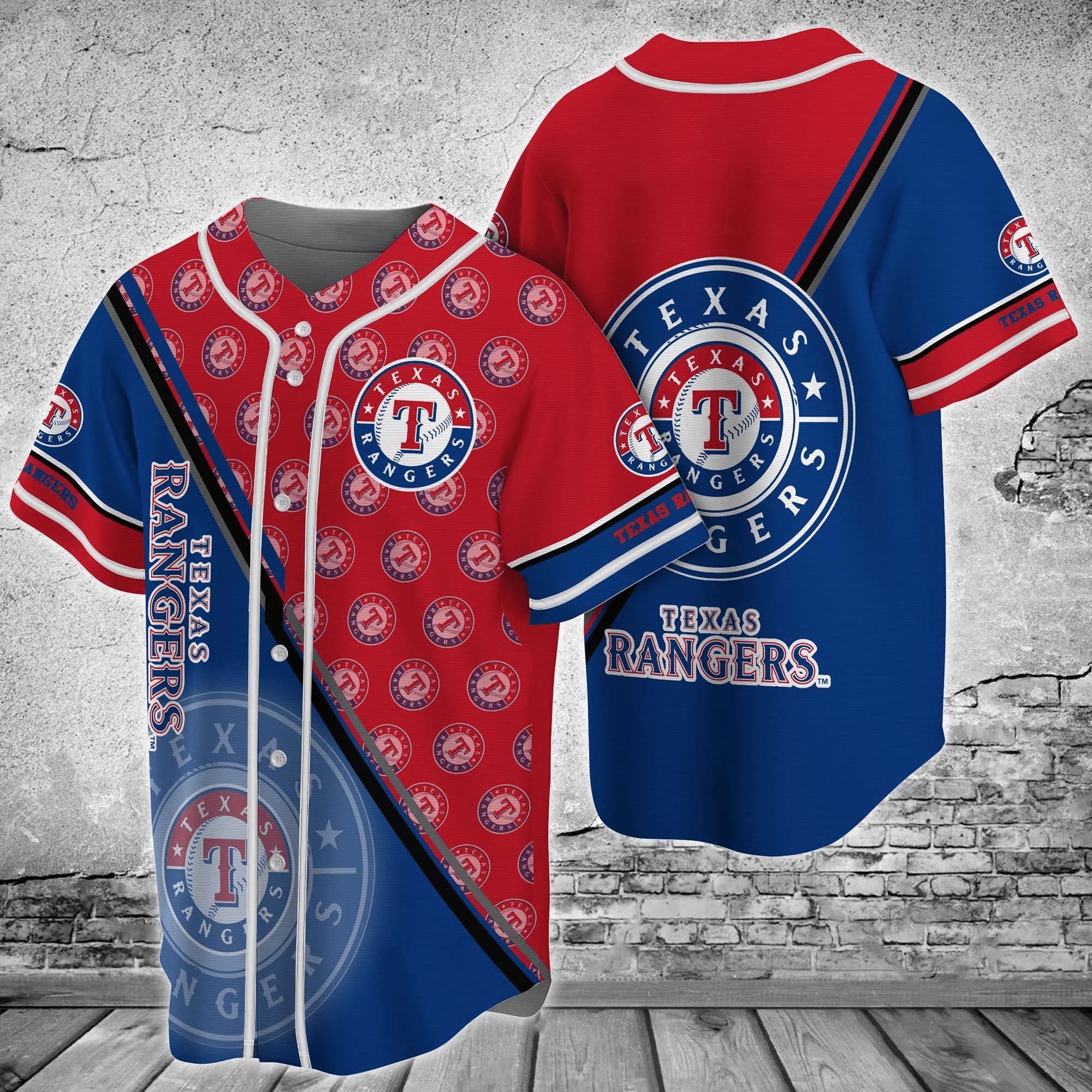 Texas Rangers MLB Baseball Jersey Shirt For Fans