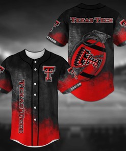 Texas Tech Red Raiders NCAA Baseball Jersey Shirt Grenade