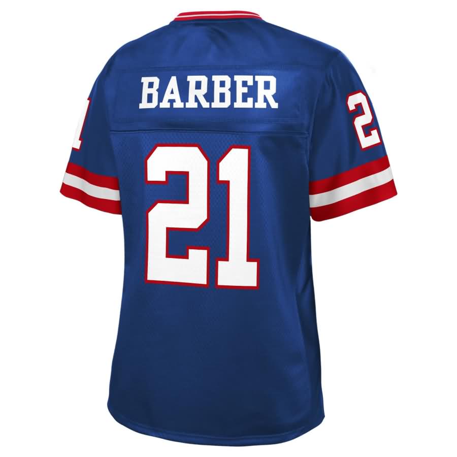 Tiki Barber New York Giants Nfl Pro Line Womens Retired Player Jersey - Royal