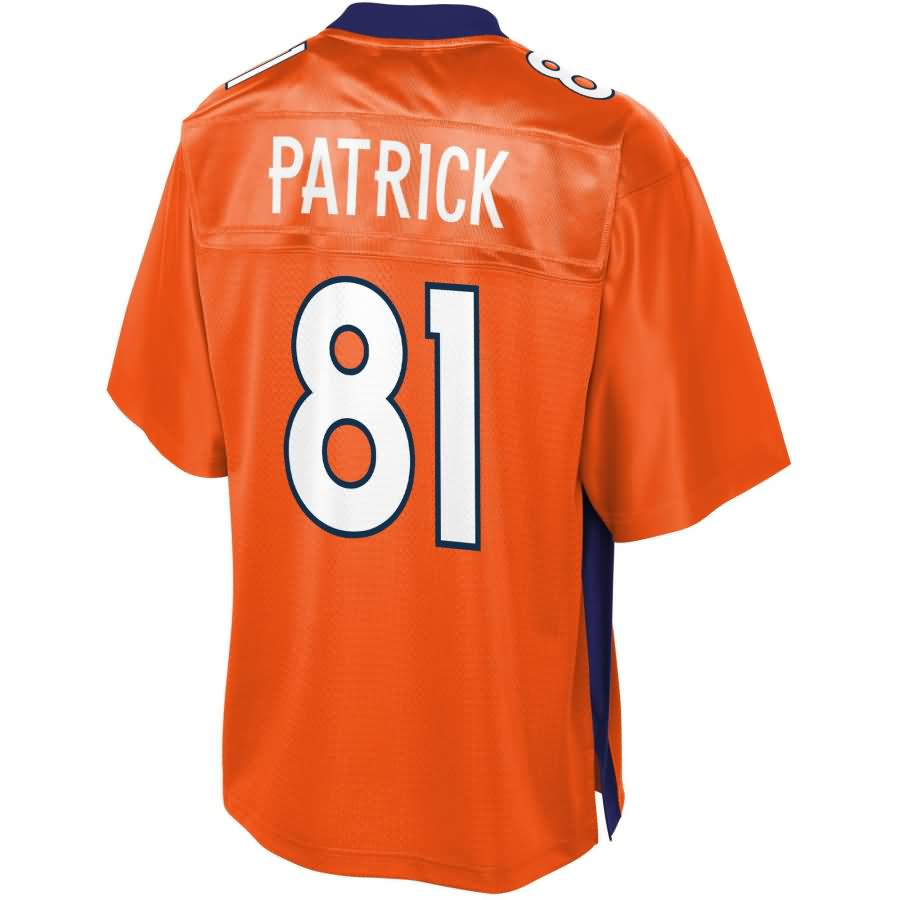 Tim Patrick Denver Broncos Nfl Pro Line Youth Team Color Player Jersey - Orange
